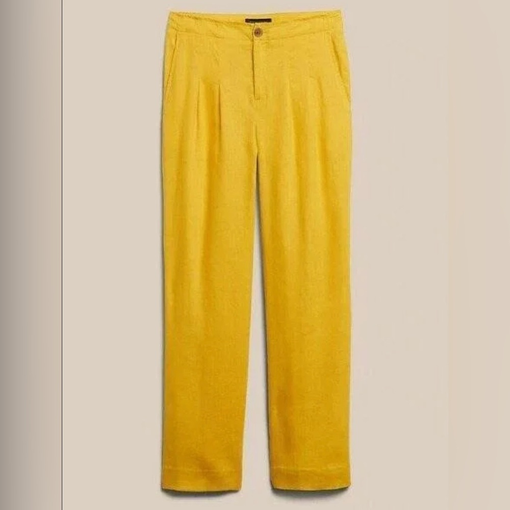 Banana Republic Wide Legged Linen Pants